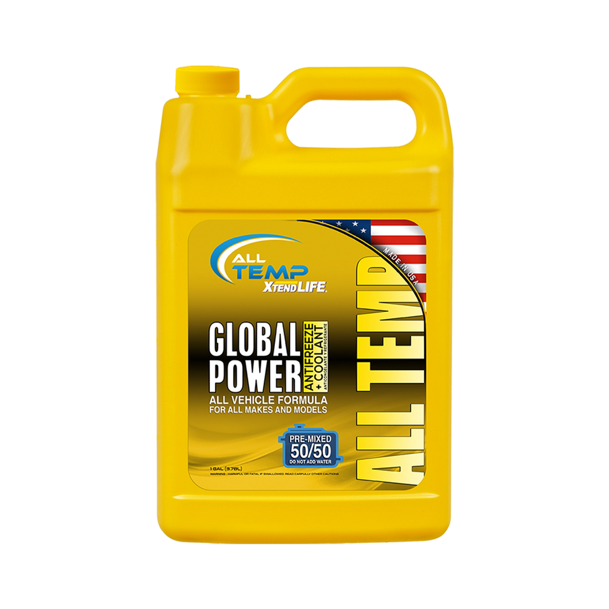 ALL TEMP - Global Power 50/50 - 6/1Gal | Bulk Pallet (36 Cases)