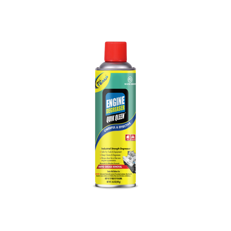 ALL TEMP - Quik Qleen Engine Degreaser - 12/14.5 Oz | Bulk Pallet (168 Cases)