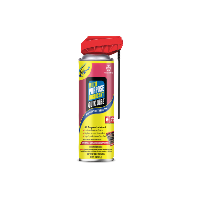 ALL TEMP - QUIK EASE MULTI PURPOSE LUBRICANT - 12/11 Oz | Bulk Pallet (168 Cases)