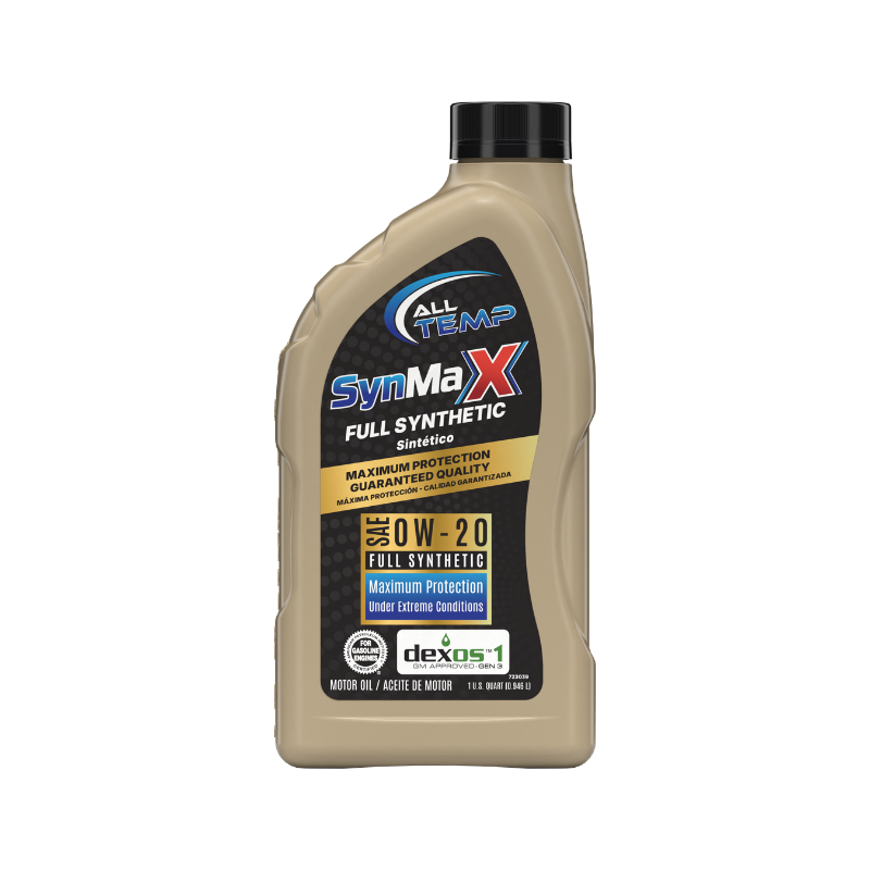 ALL TEMP - SynMaxX - Full Synthetic 0W20 - 6/1qt | Bulk pallet (186 Cases)