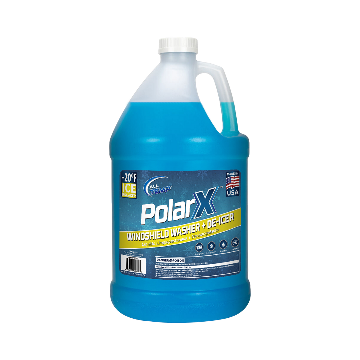 ALL TEMP - PolarX Wash -20 6/1Gal | Bulk Pallet (35 Cases)