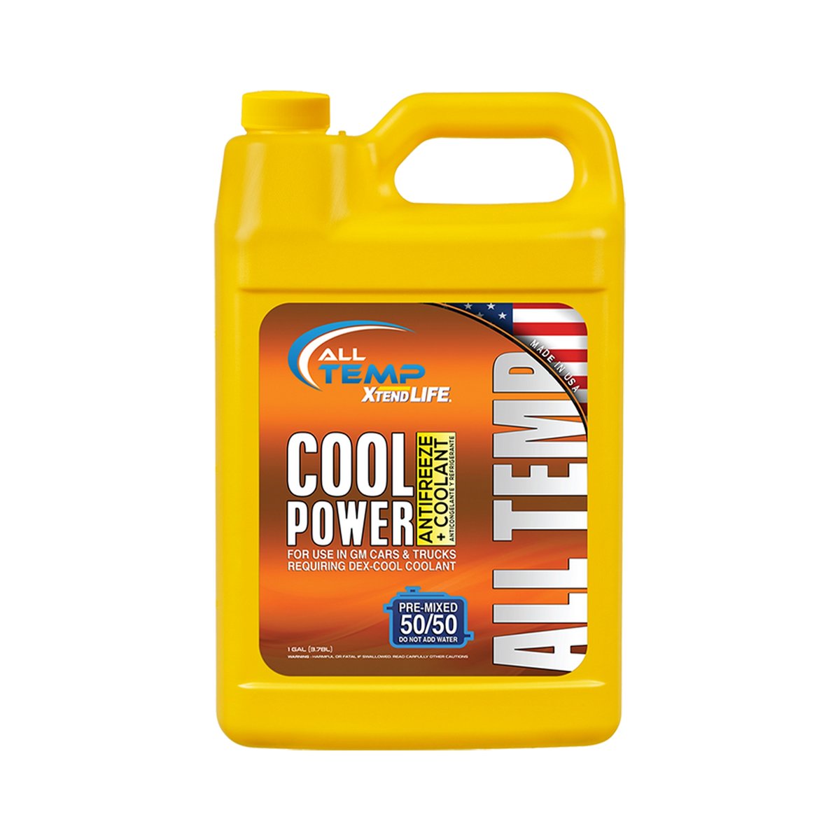 ALL TEMP - Cool Power 50/50 - 6/1Gal | Bulk Pallet (36 Cases)