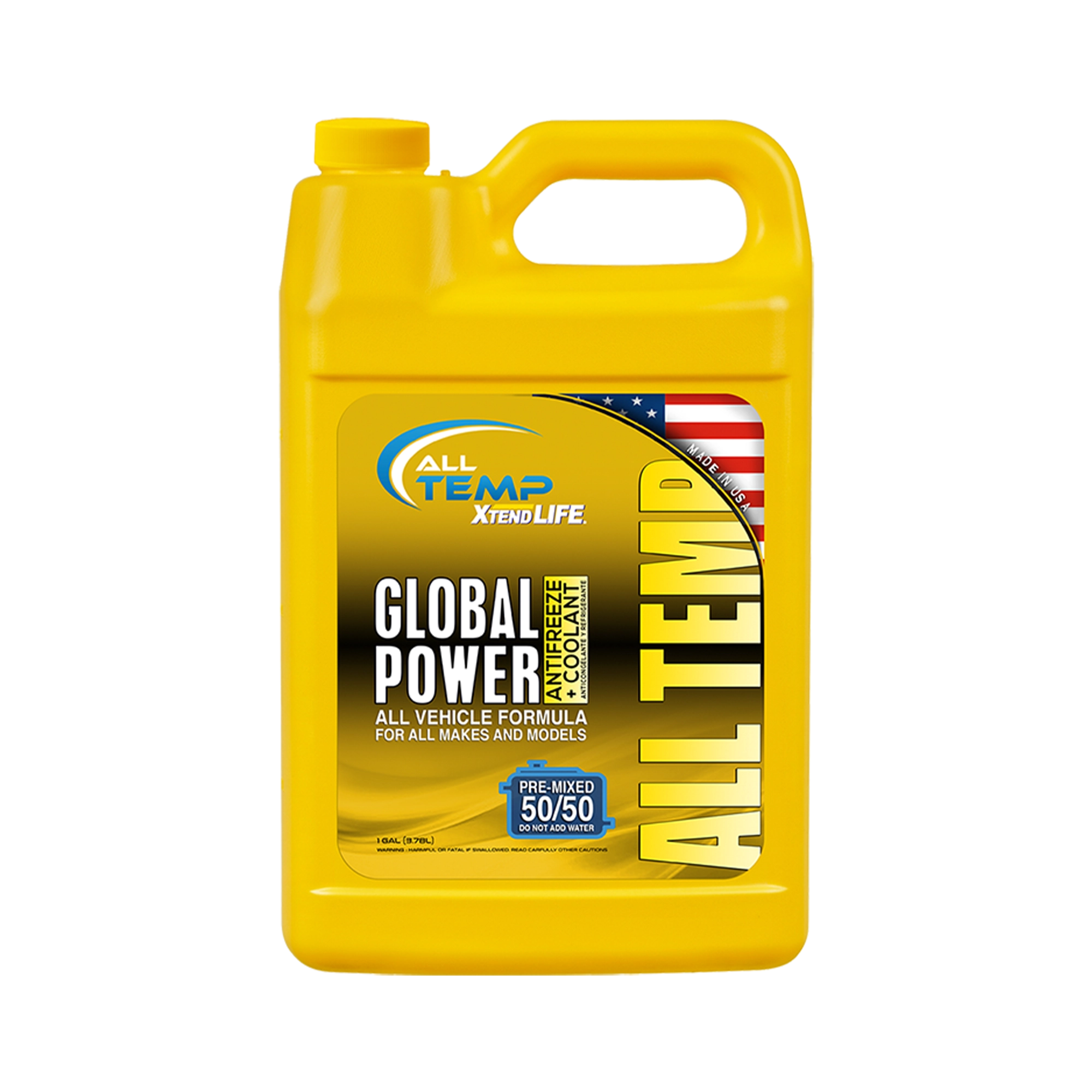 Global Power 50/50 - 6/1Gal | Bulk Pallet (36 Cases) by All Temp