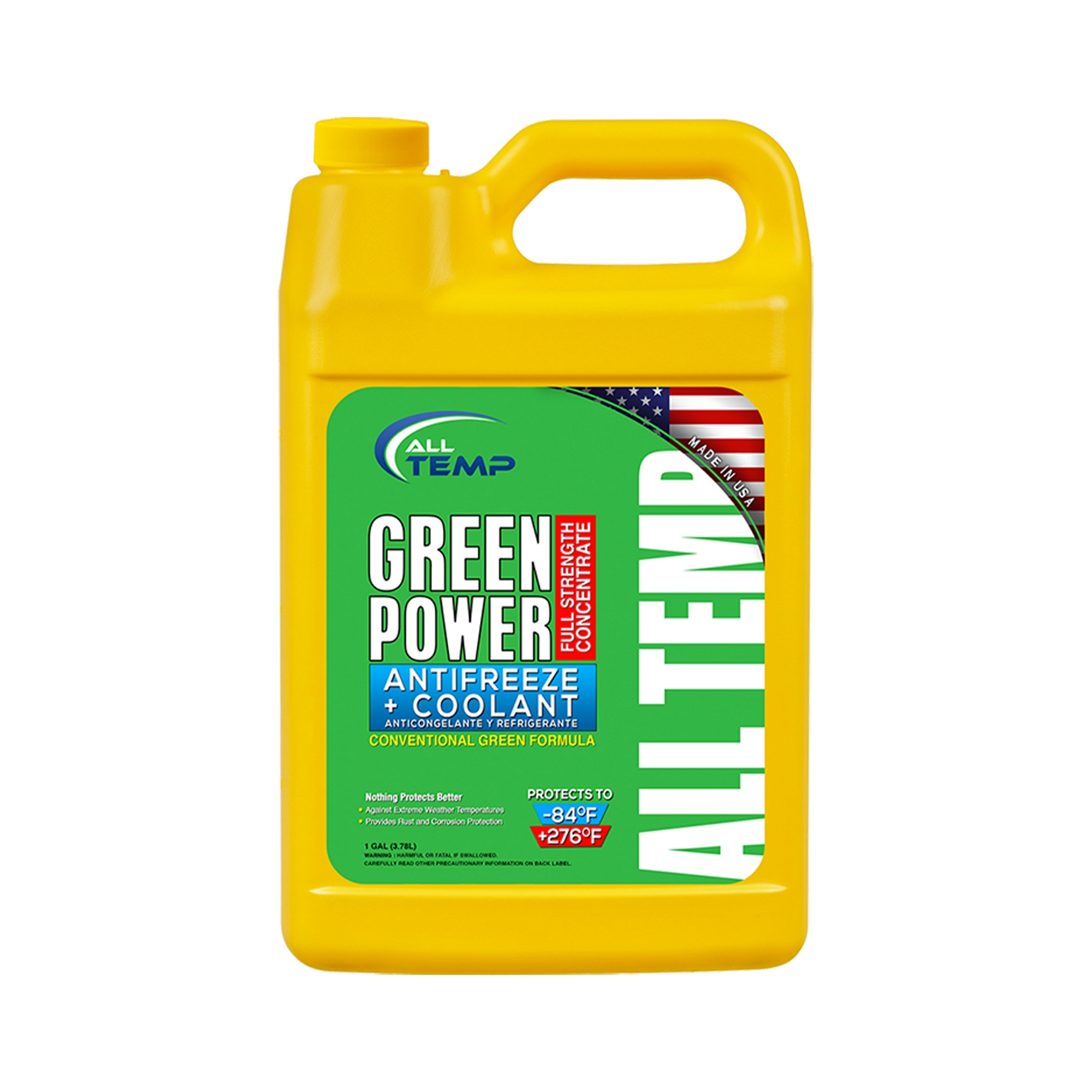 Green Power Concentrate - 6/1Gal | Bulk Pallet (36 Cases) by All Temp
