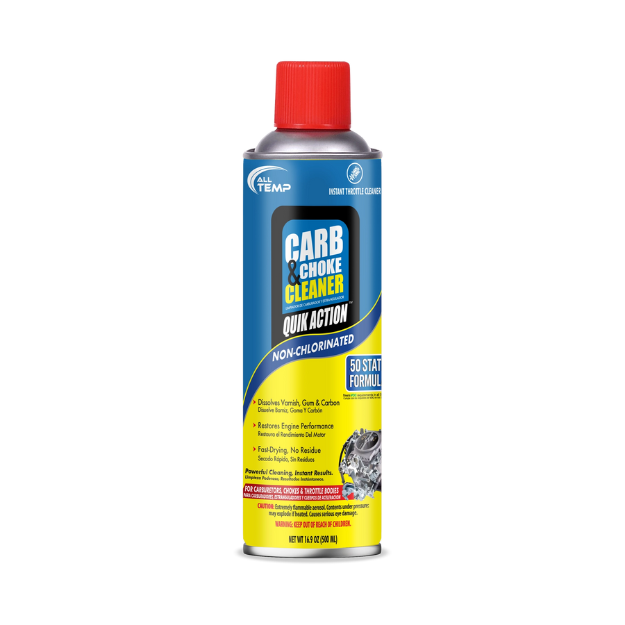 ALL TEMP - Carb & Choke Cleaner - 12/16.9oz | Bulk Pallet (168 Cases)