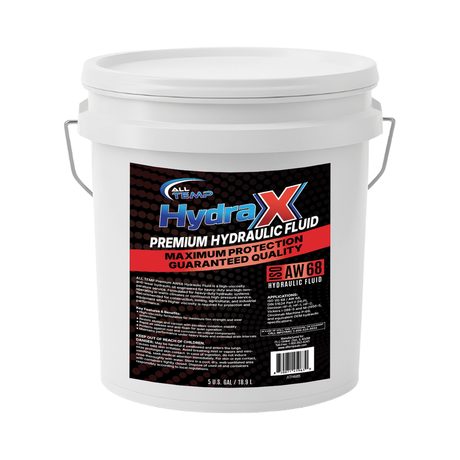ALL TEMP - HydraX - AW ISO 68 3.5 Gal Pail | Bulk Pallet (35 Buckets)