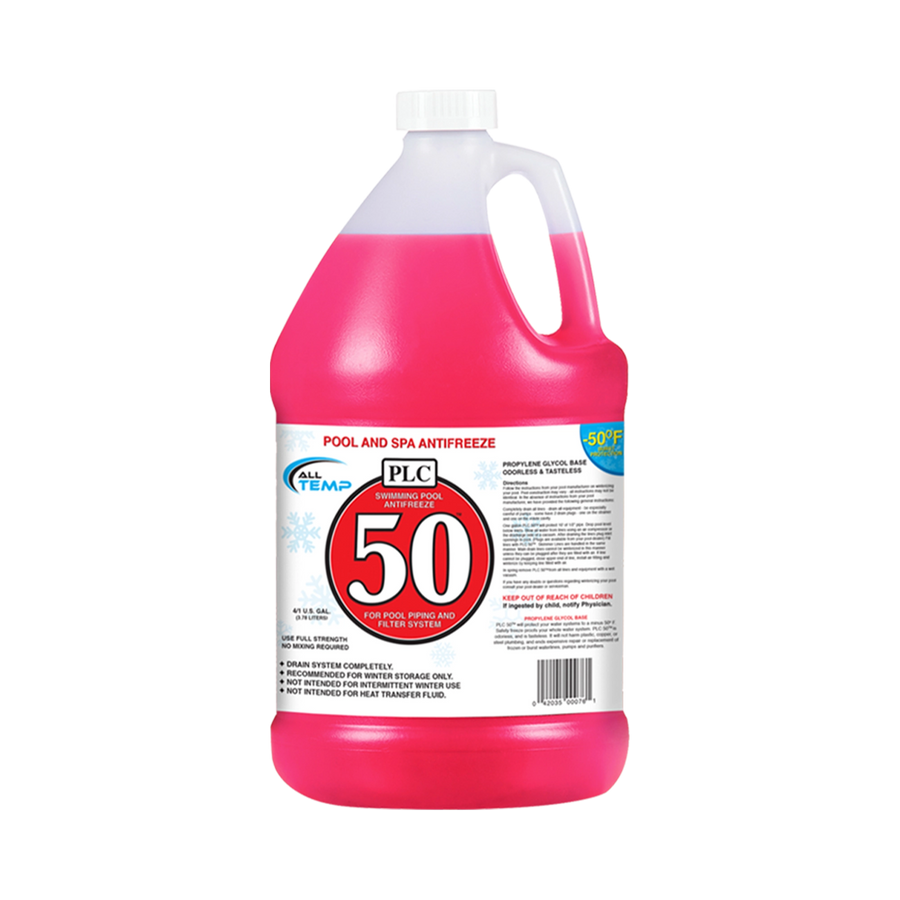 ALL TEMP - PLC 50 Pool Spa Antifreeze - 6/1Gal | Bulk Pallet (35 Cases)