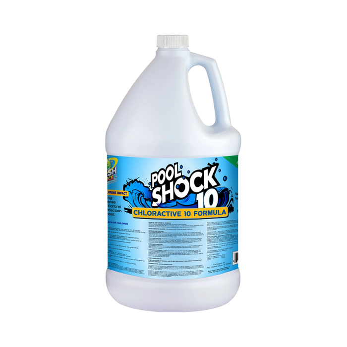 ALL TEMP - Pool Shock 10% - 6/1Gal | Bulk Pallet (35 Cases)