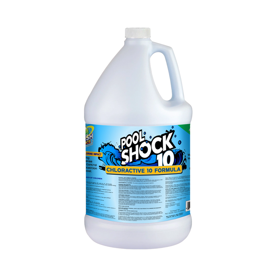 ALL TEMP - Pool Shock 10% - 6/1Gal | Bulk Pallet (35 Cases)