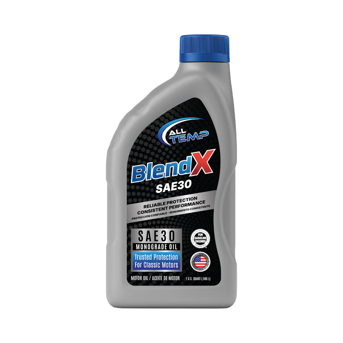 ALL TEMP - BlendX - SAE30 - 6/1qt | Bulk pallet (186 Cases)