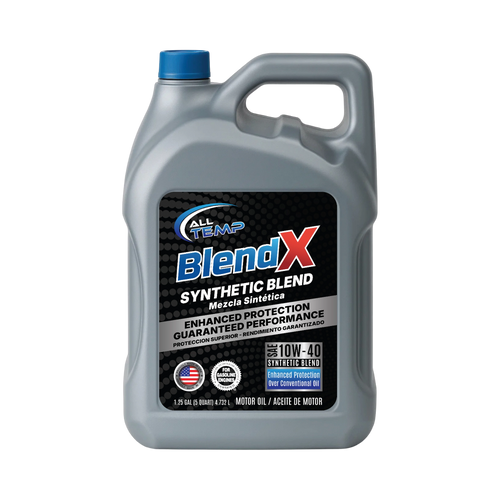 Blendx - Synthetic Blend 10W40 - 3/5qt | Bulk pallet (64 Cases) by All Temp