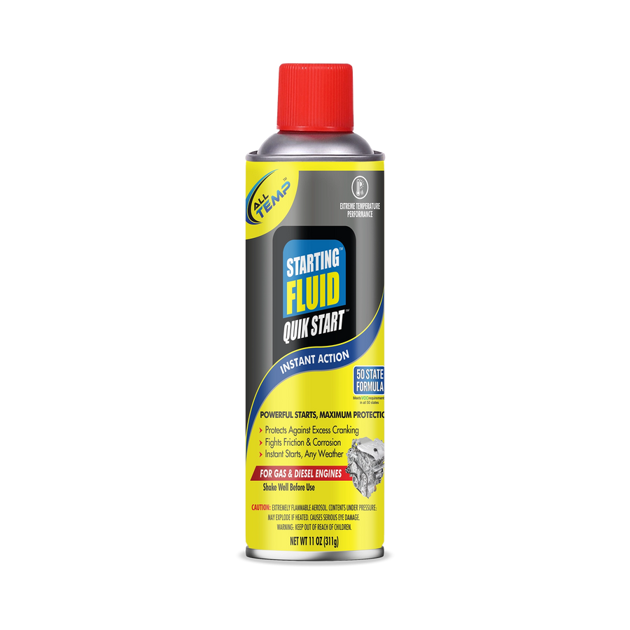 ALL TEMP - Starting Fluid 12/11 Oz | Bulk Pallet (168 Cases)