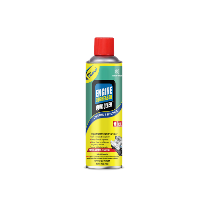 ALL TEMP - Quik Qleen Engine Degreaser - 12/14.5 Oz | Bulk Pallet (168 Cases)