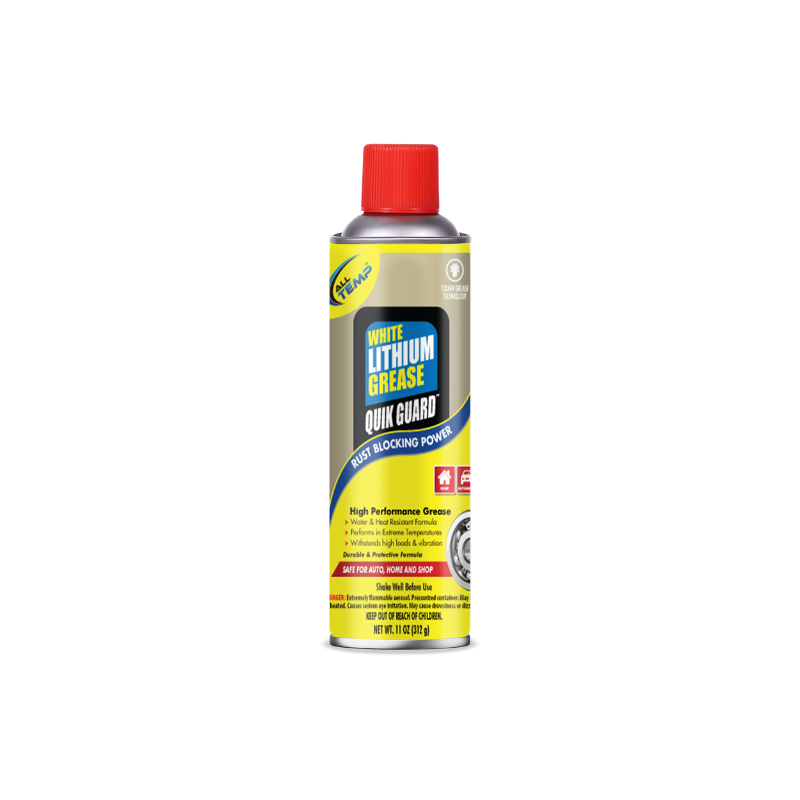 ALL TEMP - QUIK GUARD WHITE LITHIUM GREASE - 12/11 Oz | Bulk Pallet (168 Cases)