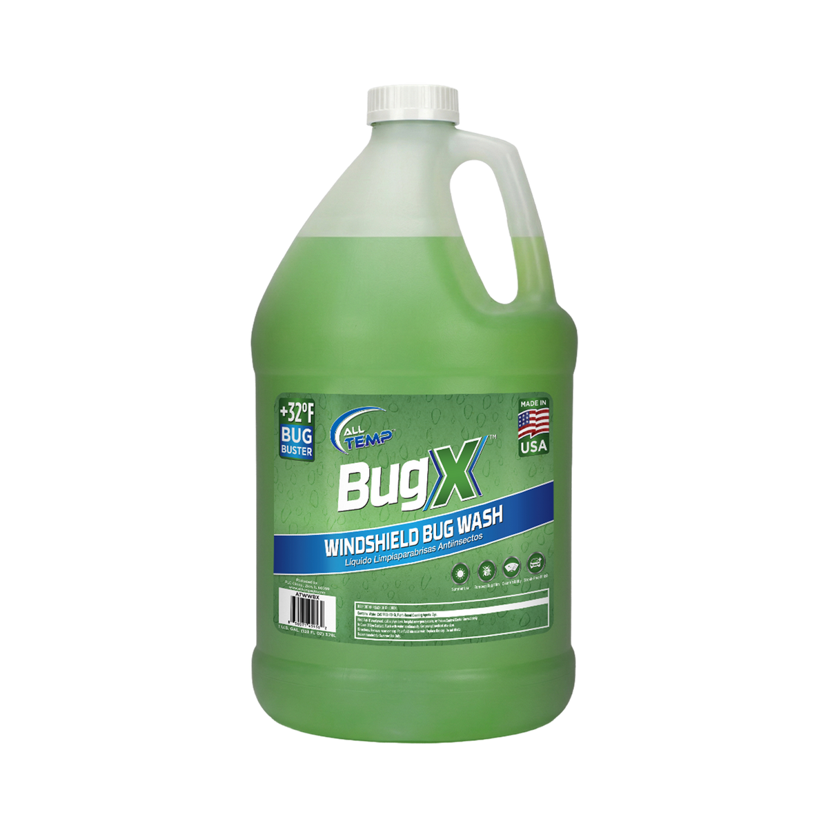 ALL TEMP - BugX Wash +32 6/1Gal | Bulk Pallet (35 Cases)