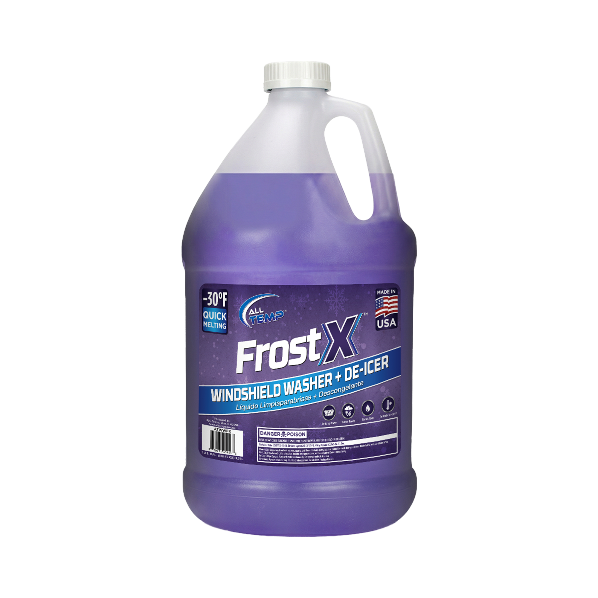 FrostX Wash -30 6/1Gal | Bulk Pallet (35 Cases) by All Temp