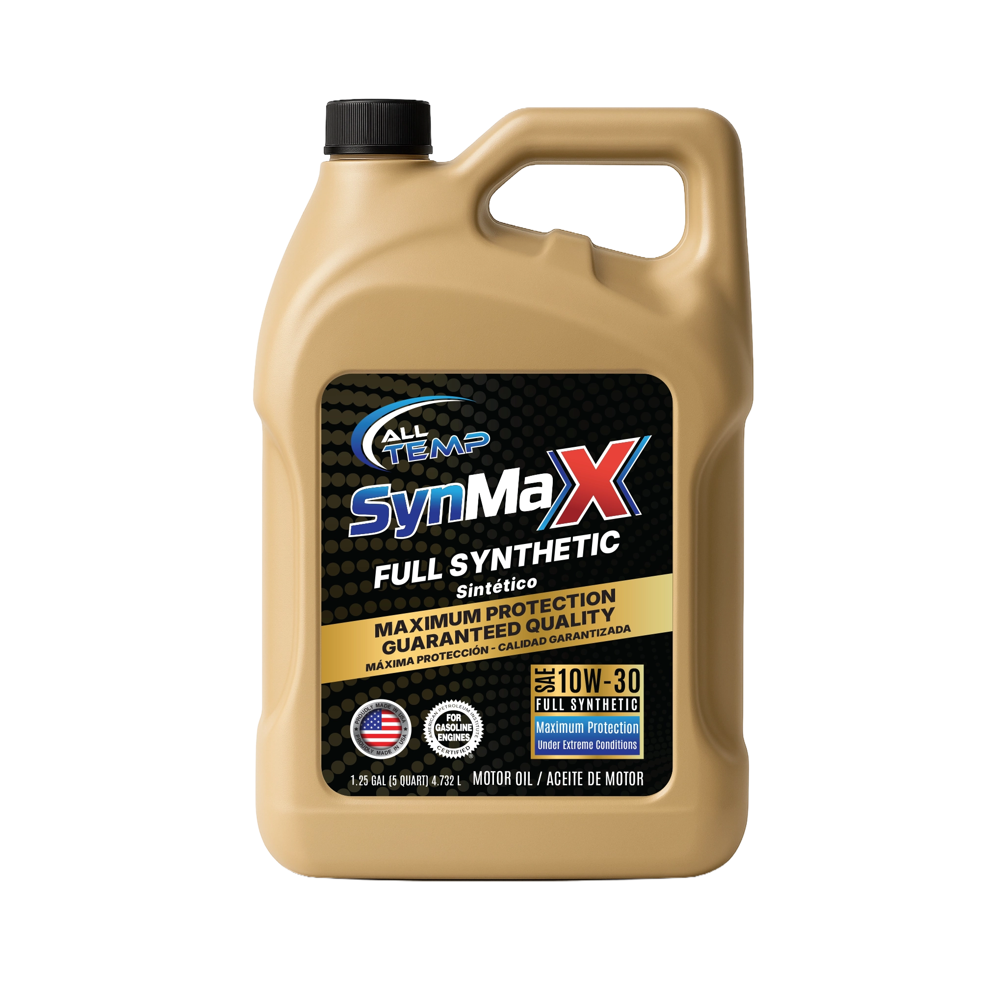 Syn Max - full synthetic 10W30 - 3/5qt | Bulk pallet (64 Cases) by All Temp