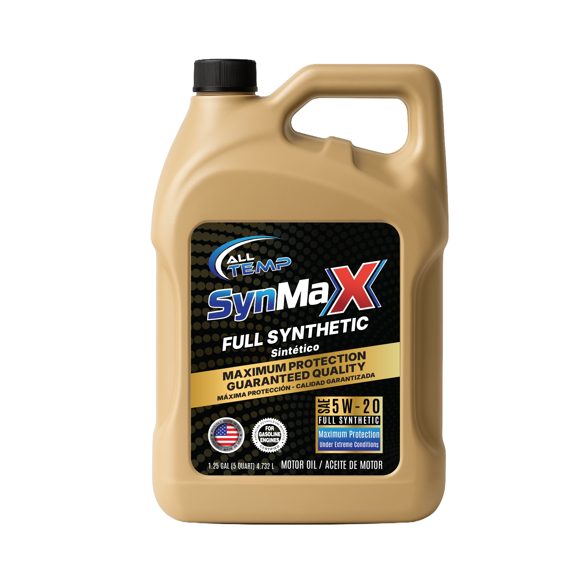 Syn Max - full synthetic 5W20 - 3/5qt | Bulk pallet (64 Cases) by All Temp