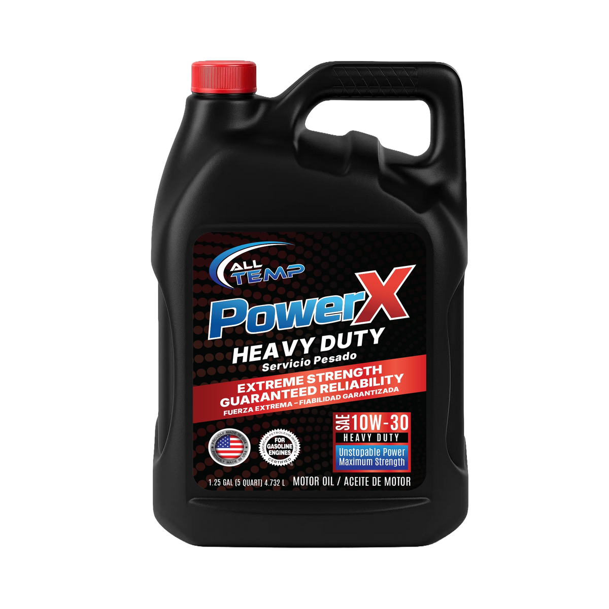 ALL TEMP - PowerX - Heavy Duty Engine Oil 10W30 - 3/5qt | Bulk pallet (64 Cases)