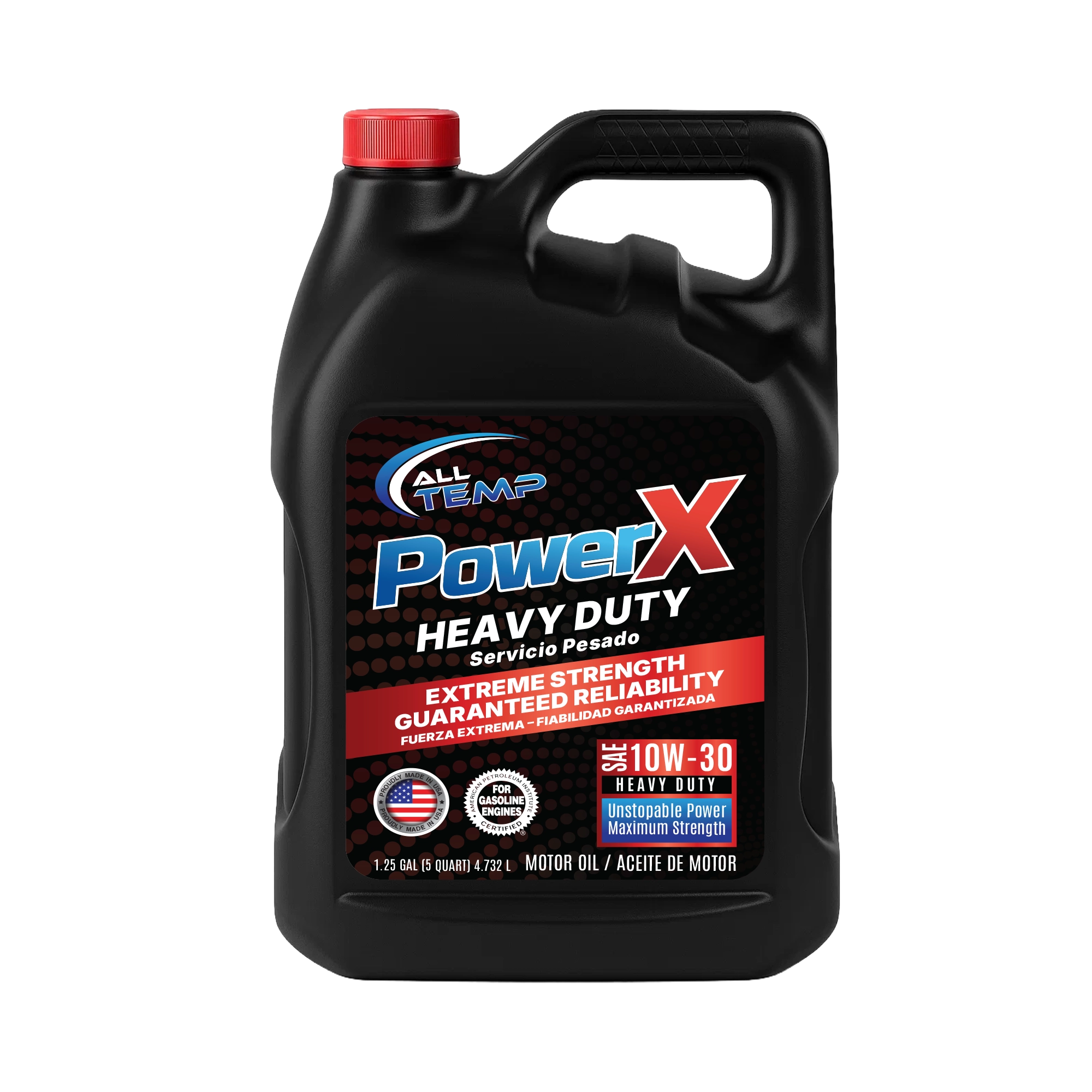 Powerx - Heavy Duty Engine Oil 10W30 - 3/5qt | Bulk pallet (64 Cases) by All Temp