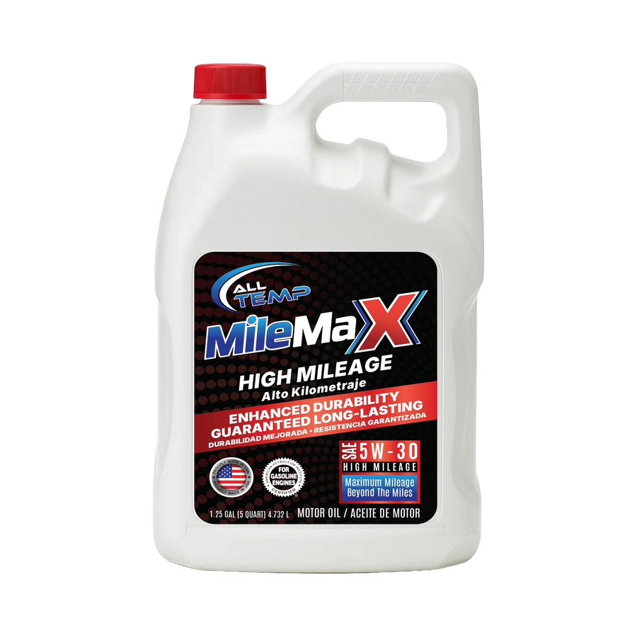 ALL TEMP - MileMaxX - High Milage Engine Oil 5W30 - 3/5qt | Bulk pallet (64 Cases)