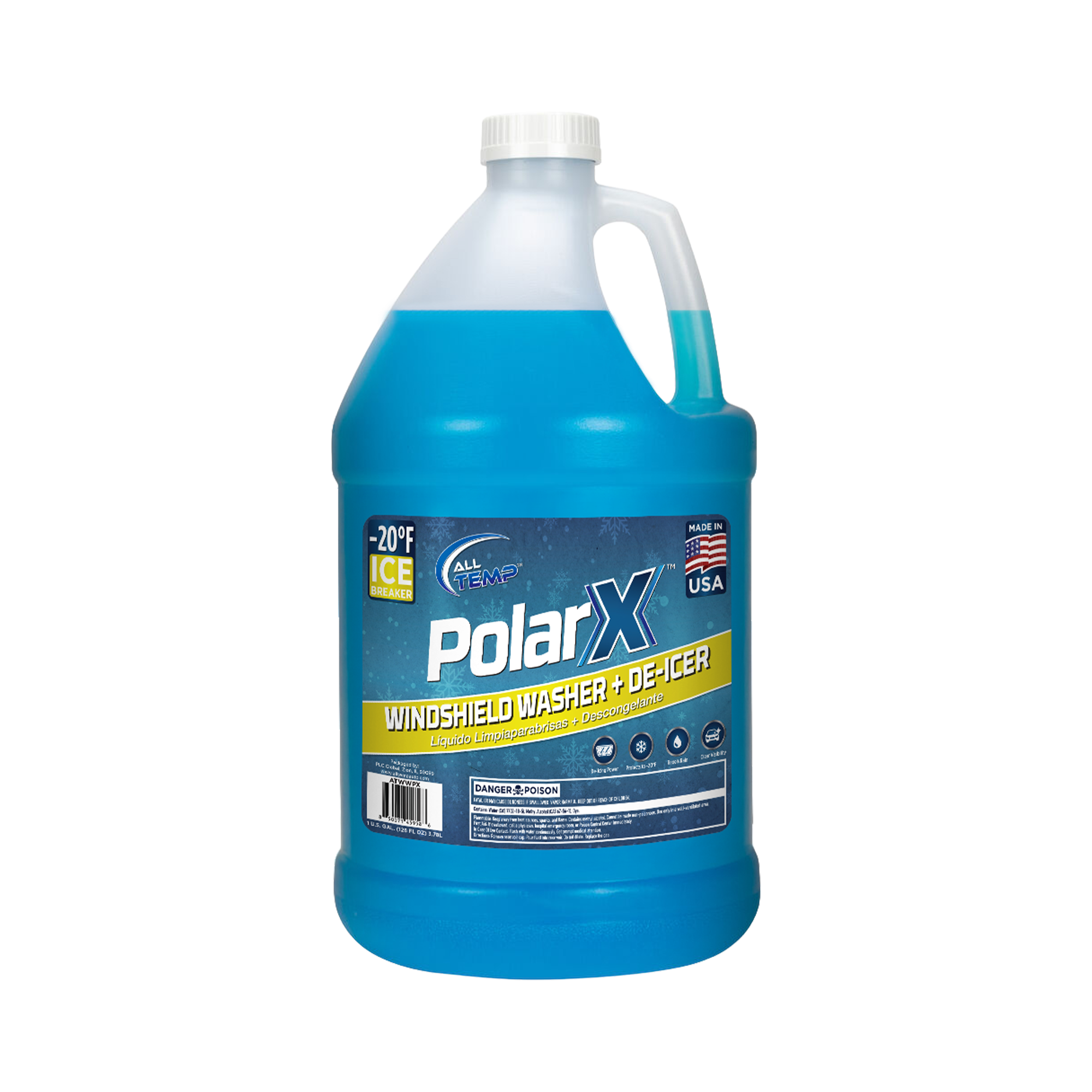 PolarX Wash -20 6/1Gal | Bulk Pallet (35 Cases) by All Temp