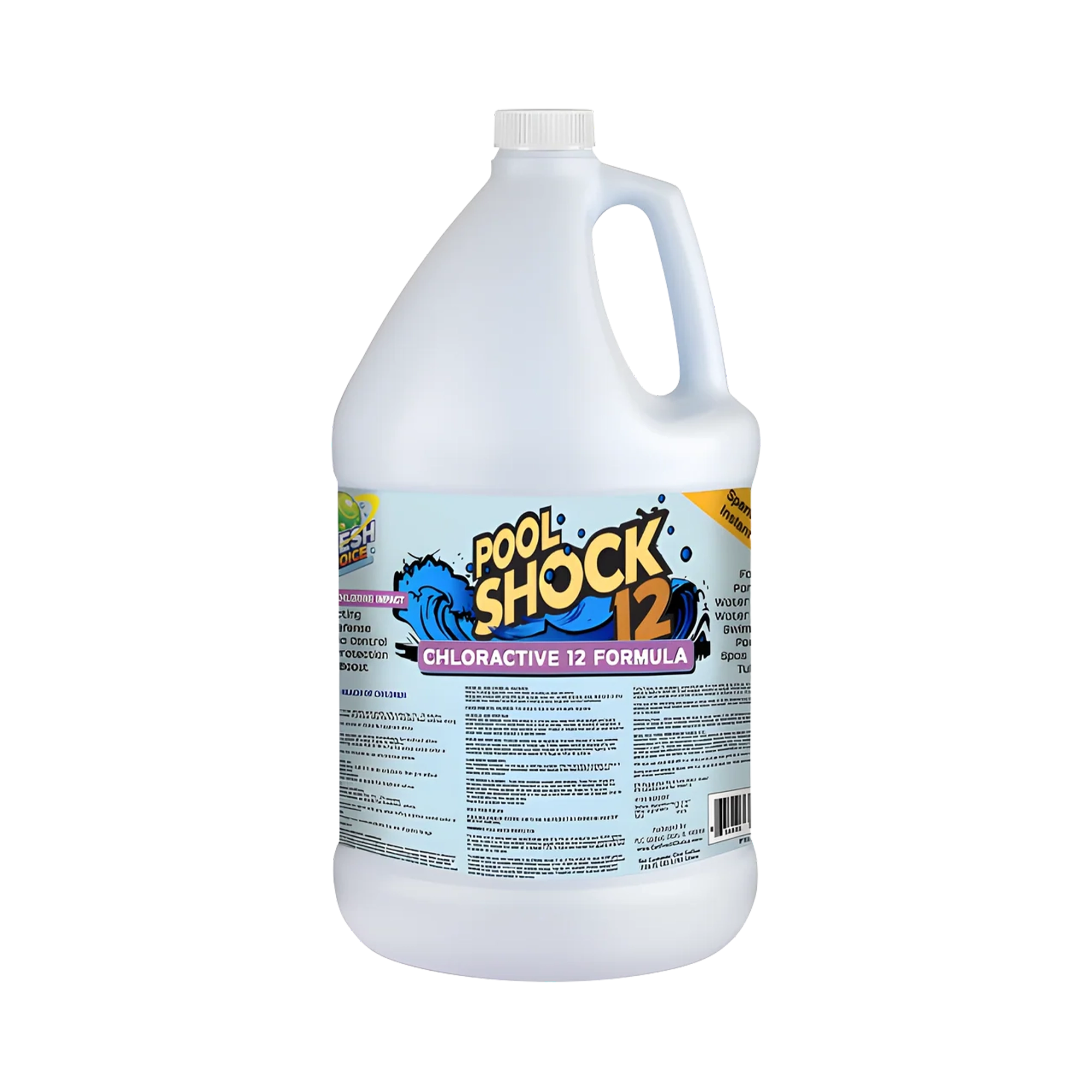 Pool Shock 12.5% - 6/1Gal | Bulk Pallet (35 Cases) by All Temp