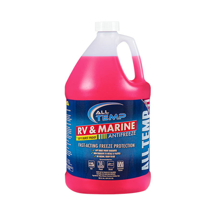ALL TEMP - RV/Marine -50 Antifreeze - 6/1Gal | Bulk Pallet (35 Cases)