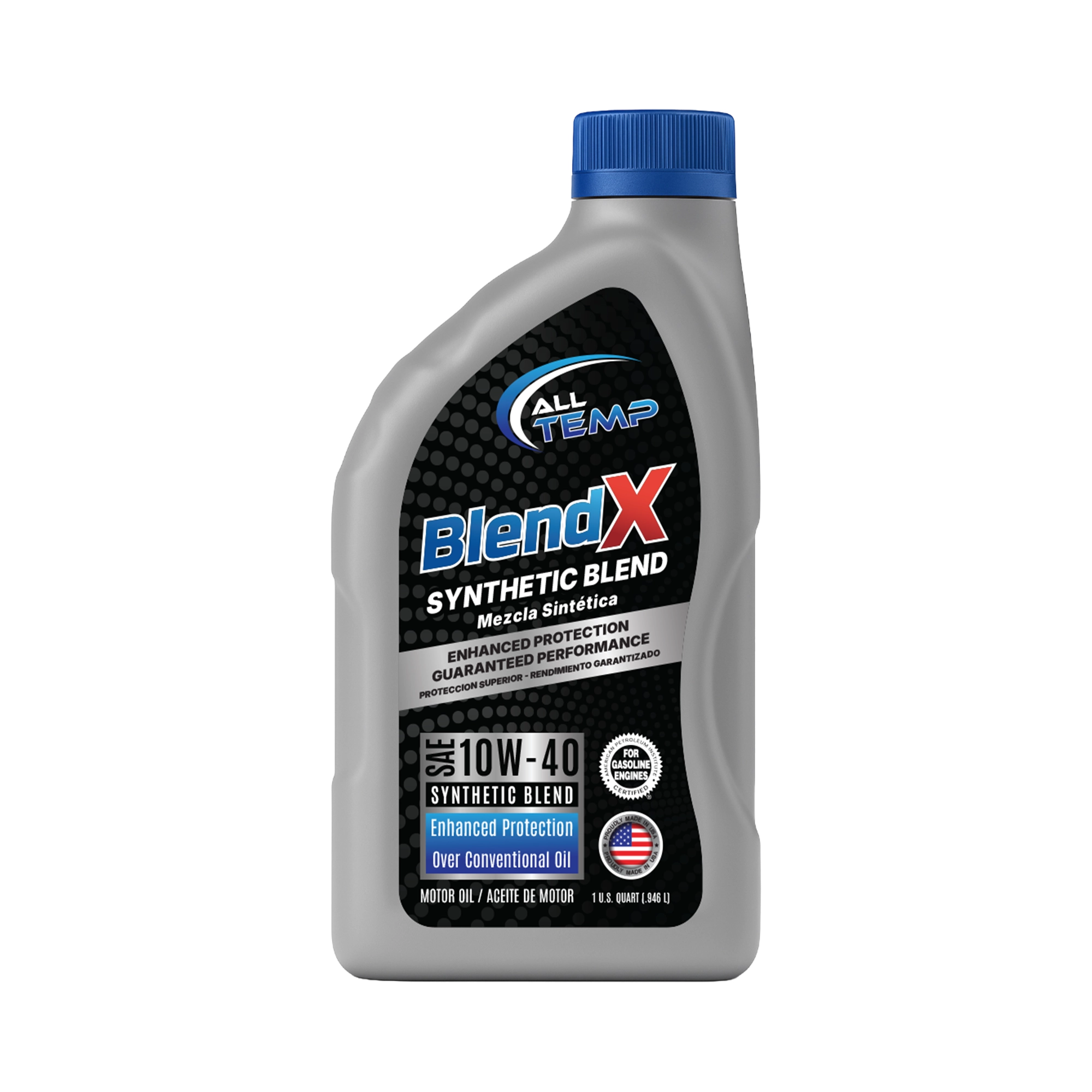 Blendx - Synthetic Blend 10W40 - 6/1qt | Bulk pallet (186 Cases) by All Temp