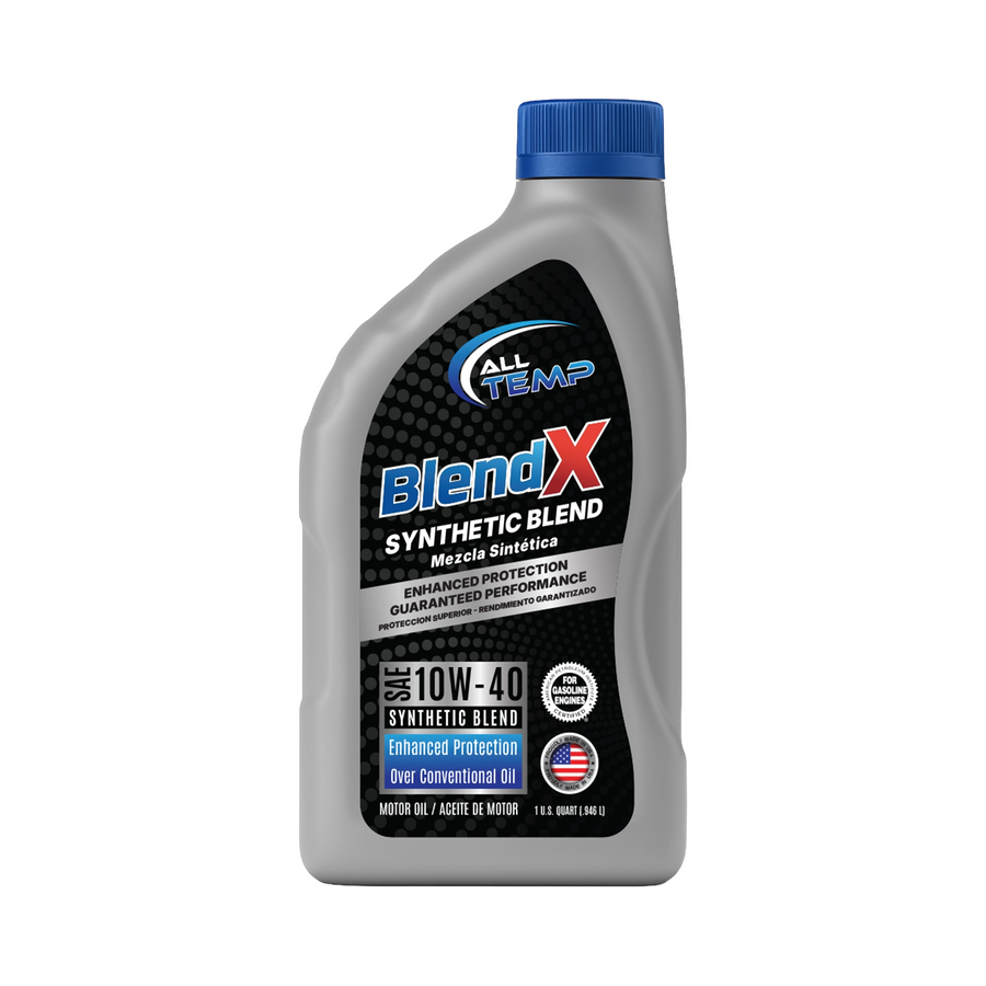 ALL TEMP - BlendX - Synthetic Blend 10W40 - 6/1qt | Bulk pallet (186 Cases)