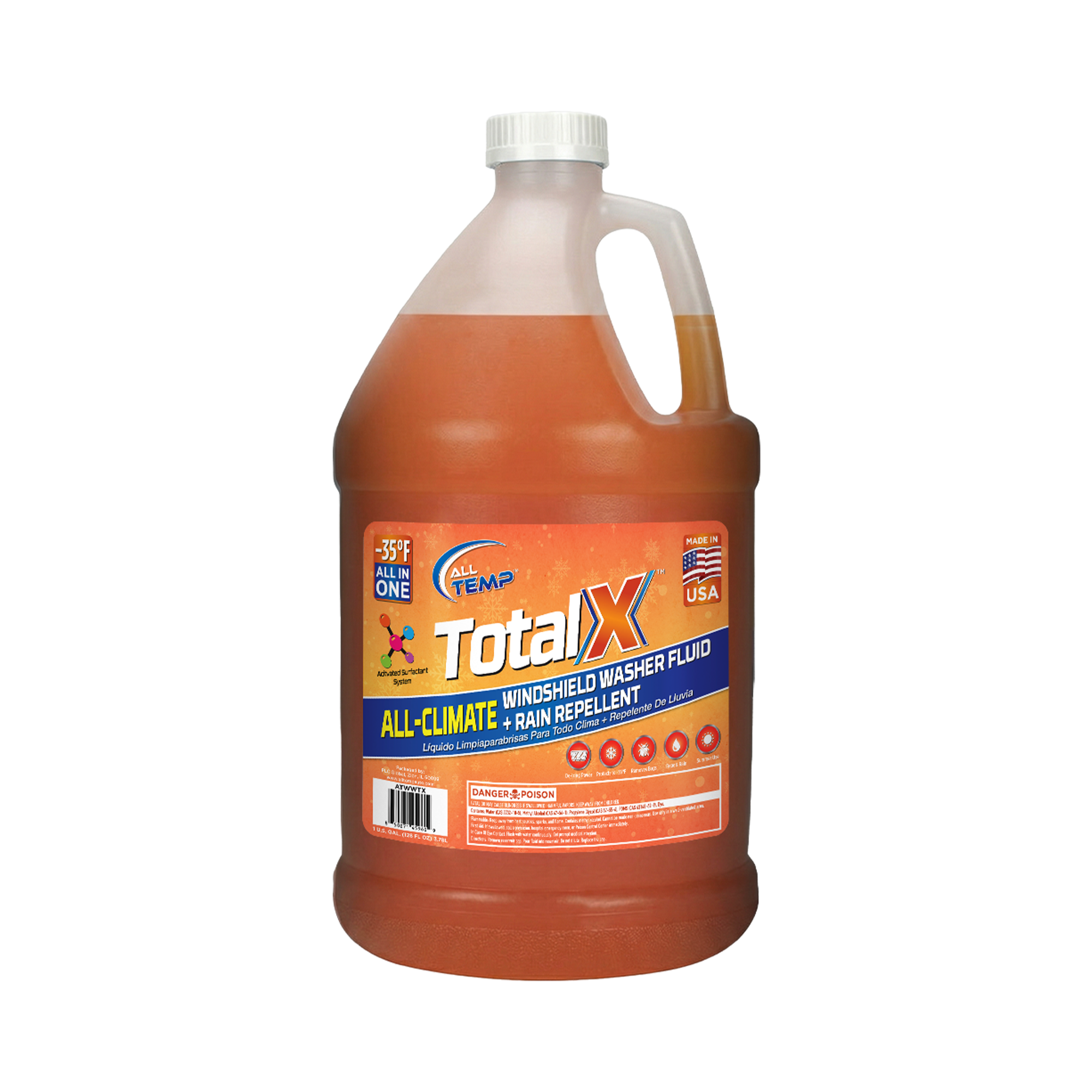 TotalX Wash -35 6/1Gal | Bulk Pallet (35 Cases) by All Temp